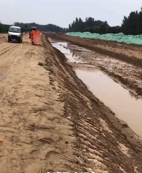 聊城临清河道降水